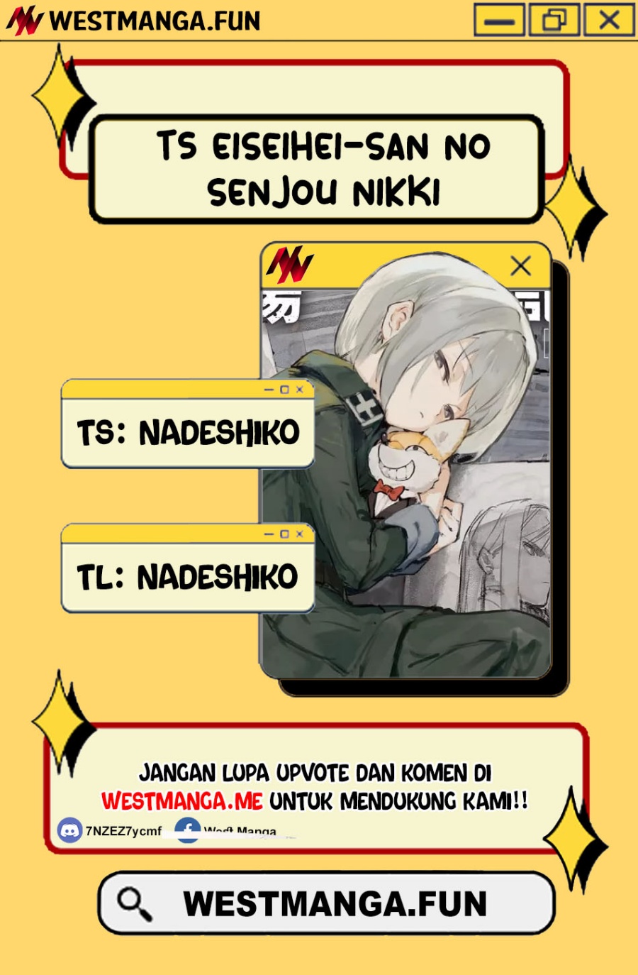 TS Eiseihei-san no Senjou Nikki Chapter 16.2
