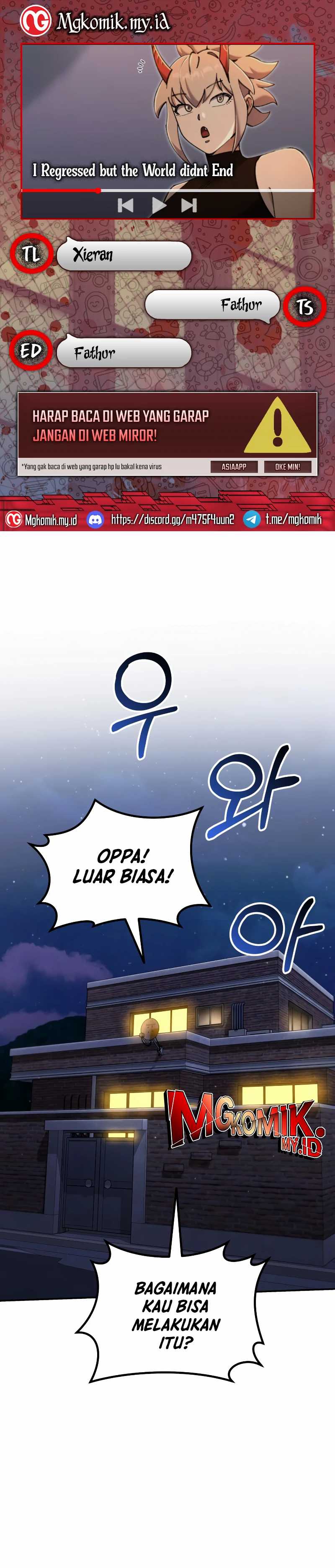 I Regressed, but the World didn’t End Chapter 04