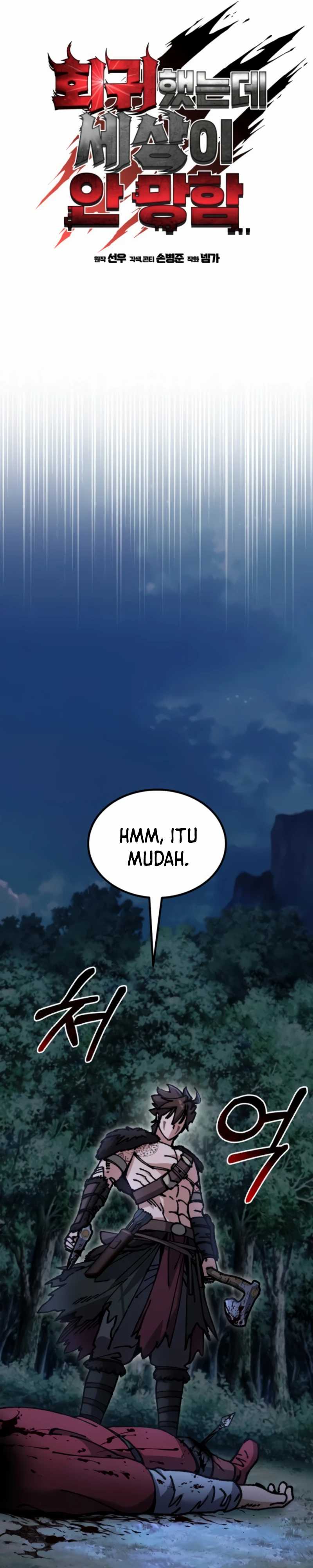 I Regressed, but the World didn’t End Chapter 11