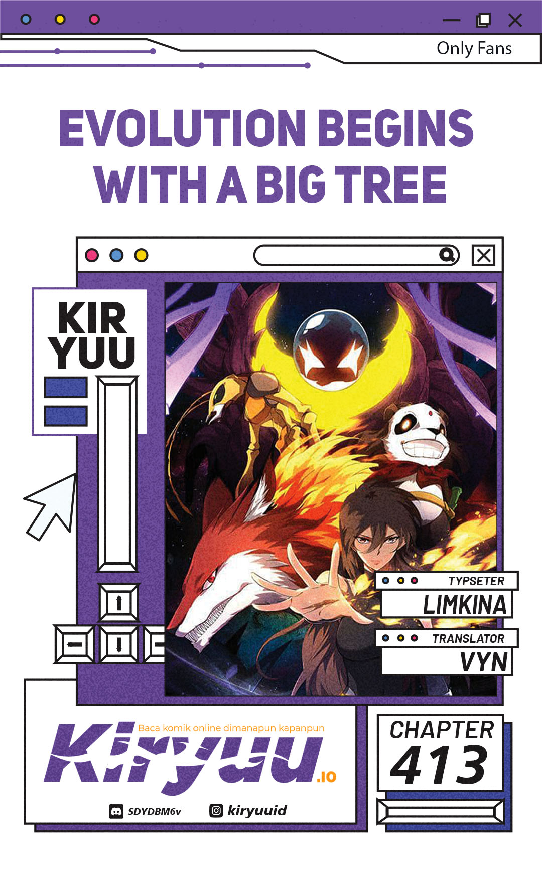 Evolution Begins With A Big Tree Chapter 413