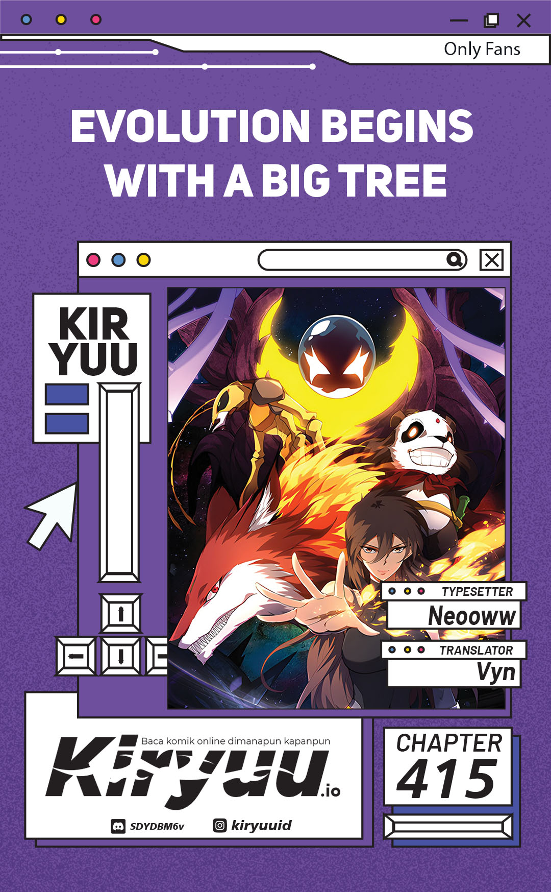Evolution Begins With A Big Tree Chapter 415