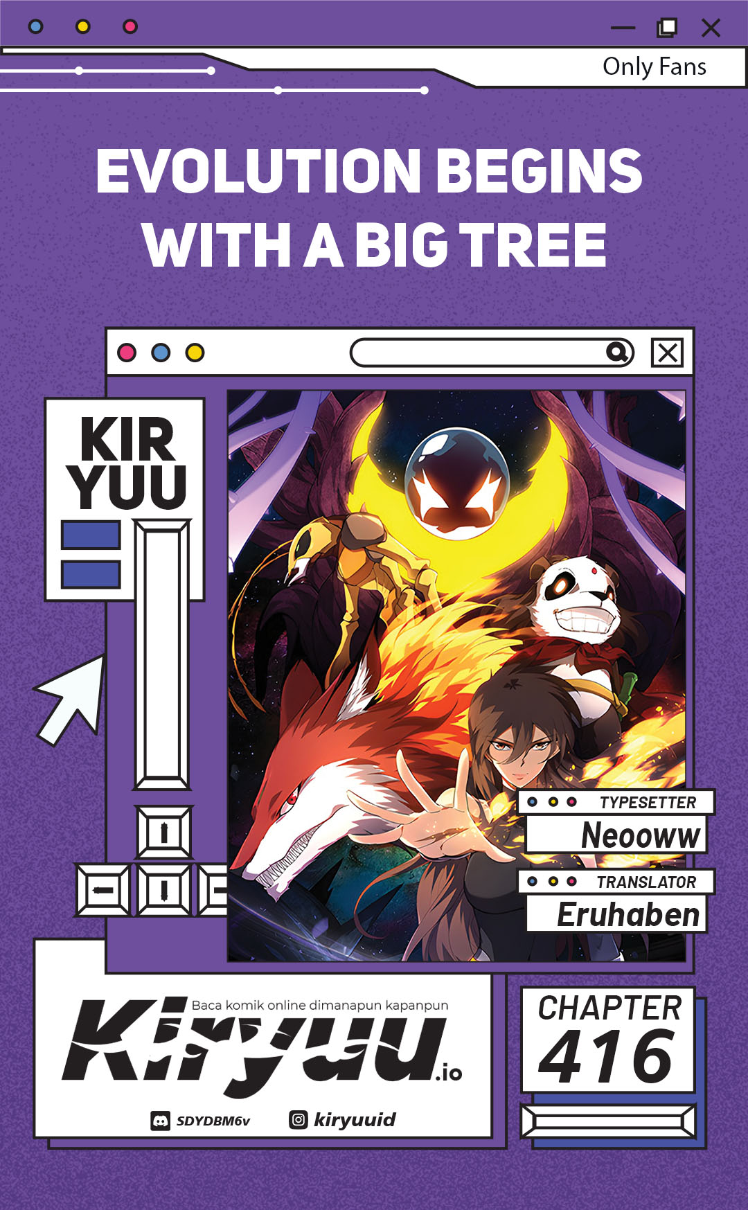 Evolution Begins With A Big Tree Chapter 416