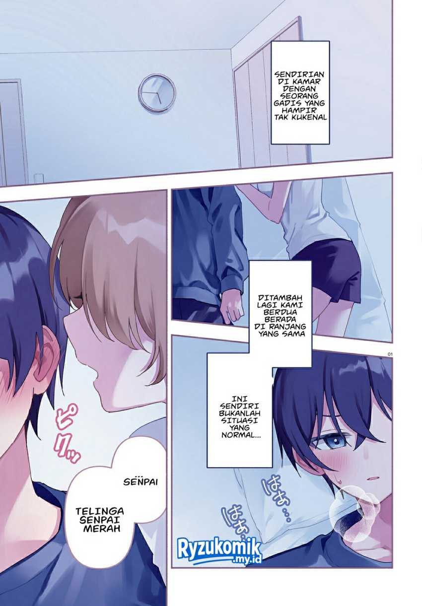 “Issho ni Netaindesu yo Ne, Senpai?” to Amaku Sasayakarete Kon’ya mo Nemurenai Chapter 01