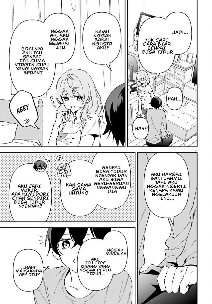 “Issho ni Netaindesu yo Ne, Senpai?” to Amaku Sasayakarete Kon’ya mo Nemurenai Chapter 01