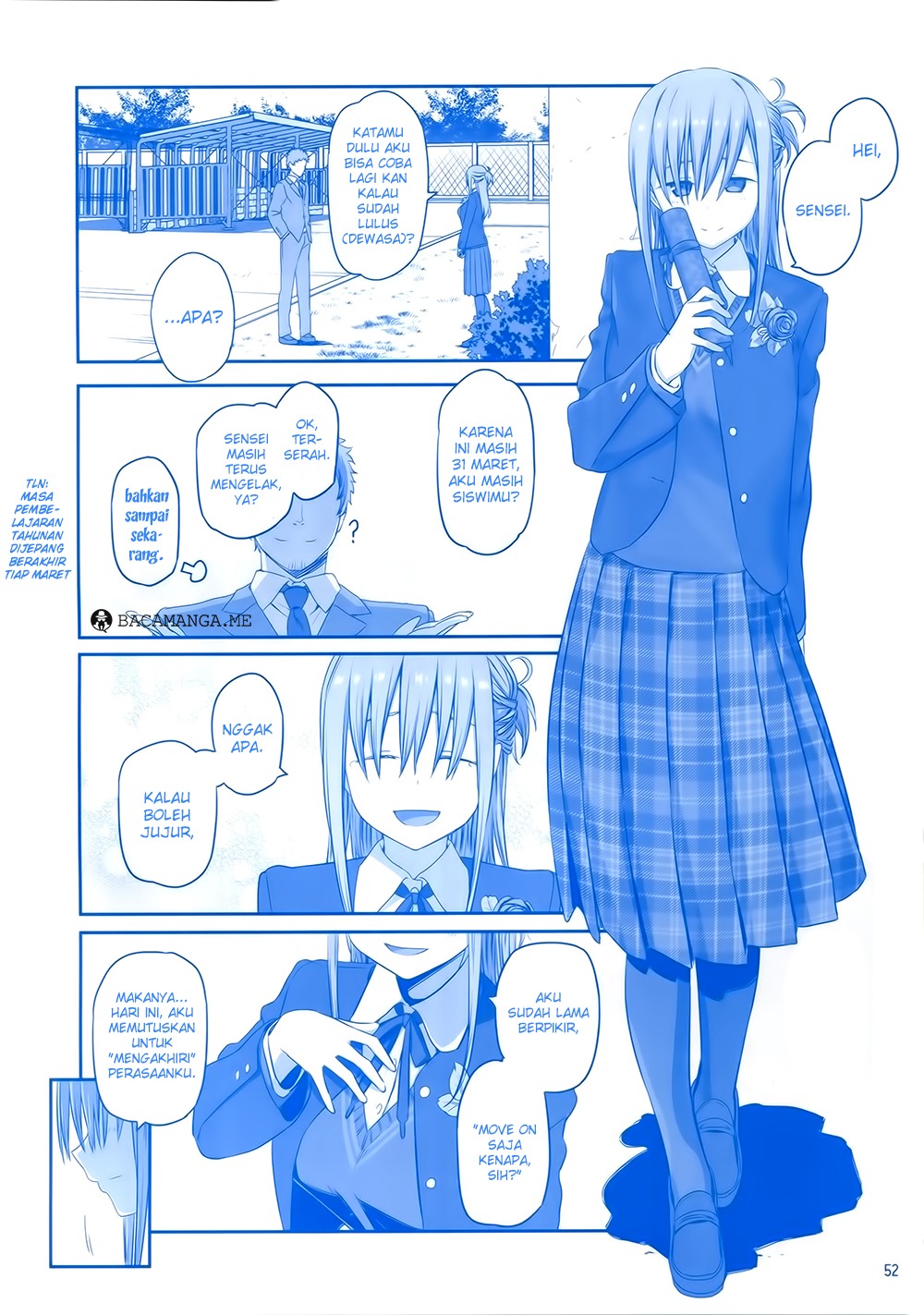 Getsuyoubi no Tawawa (Serialization) chapter 4 halaman 51