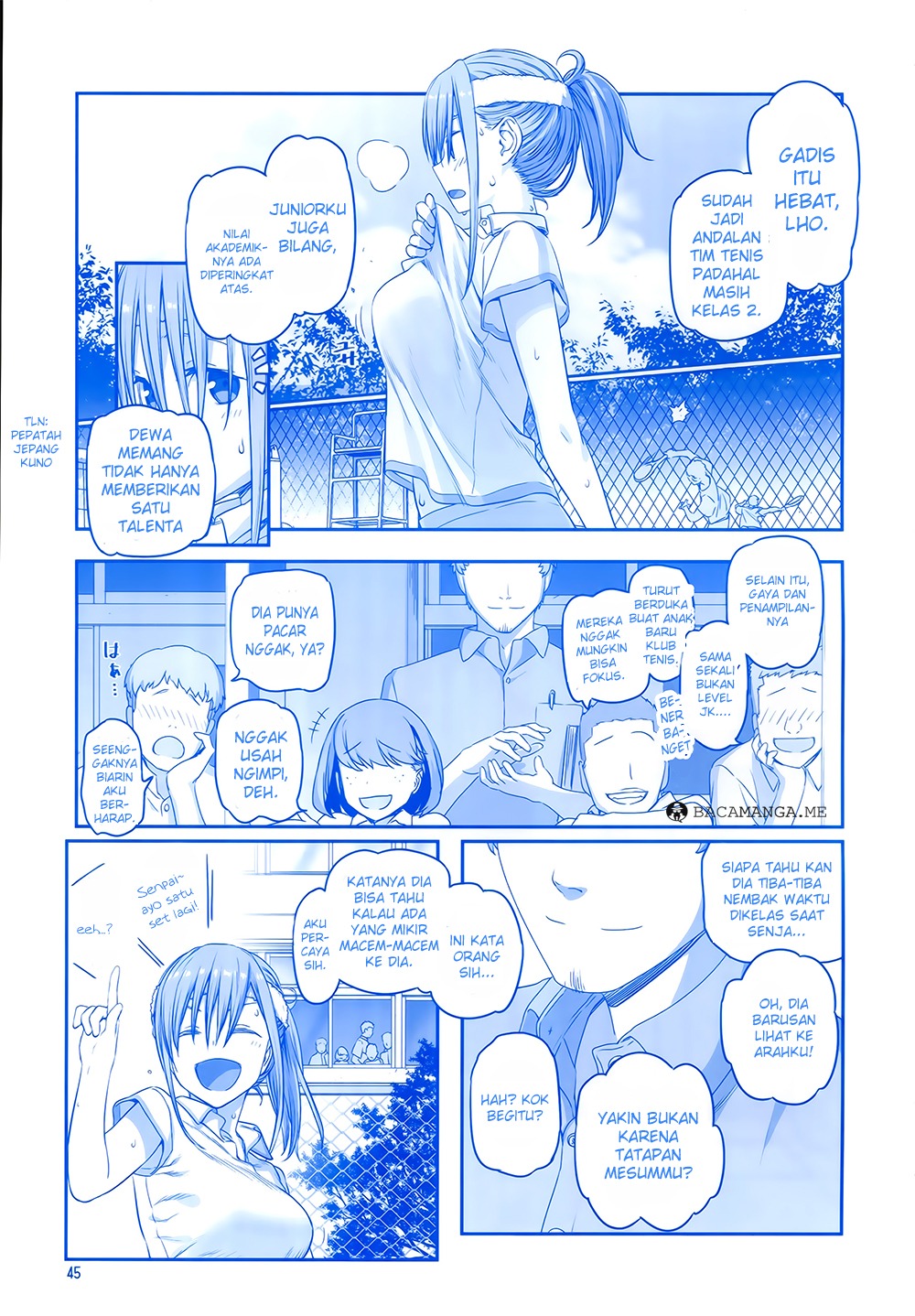 Getsuyoubi no Tawawa (Serialization) chapter 4 halaman 44