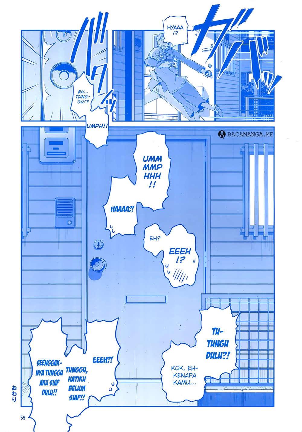 Getsuyoubi no Tawawa (Serialization) chapter 4 halaman 58