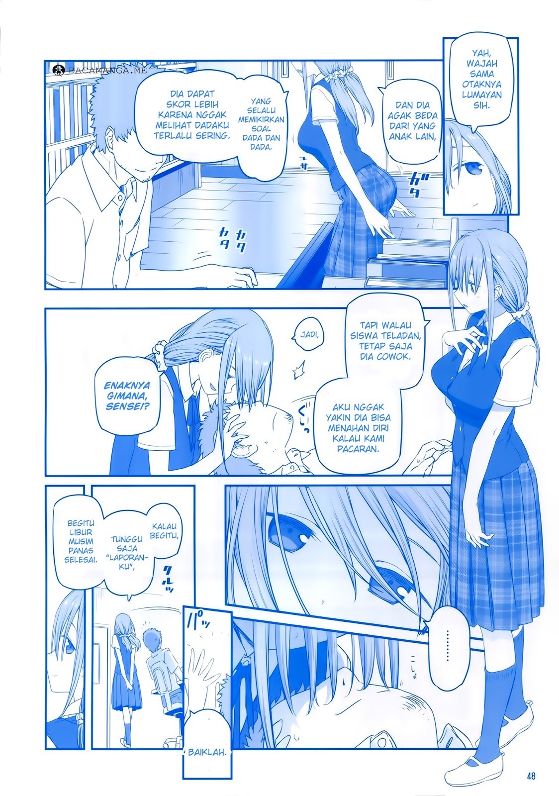 Getsuyoubi no Tawawa (Serialization) chapter 4 halaman 47