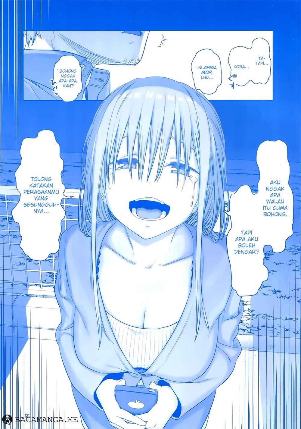 Getsuyoubi no Tawawa (Serialization) chapter 4 halaman 54