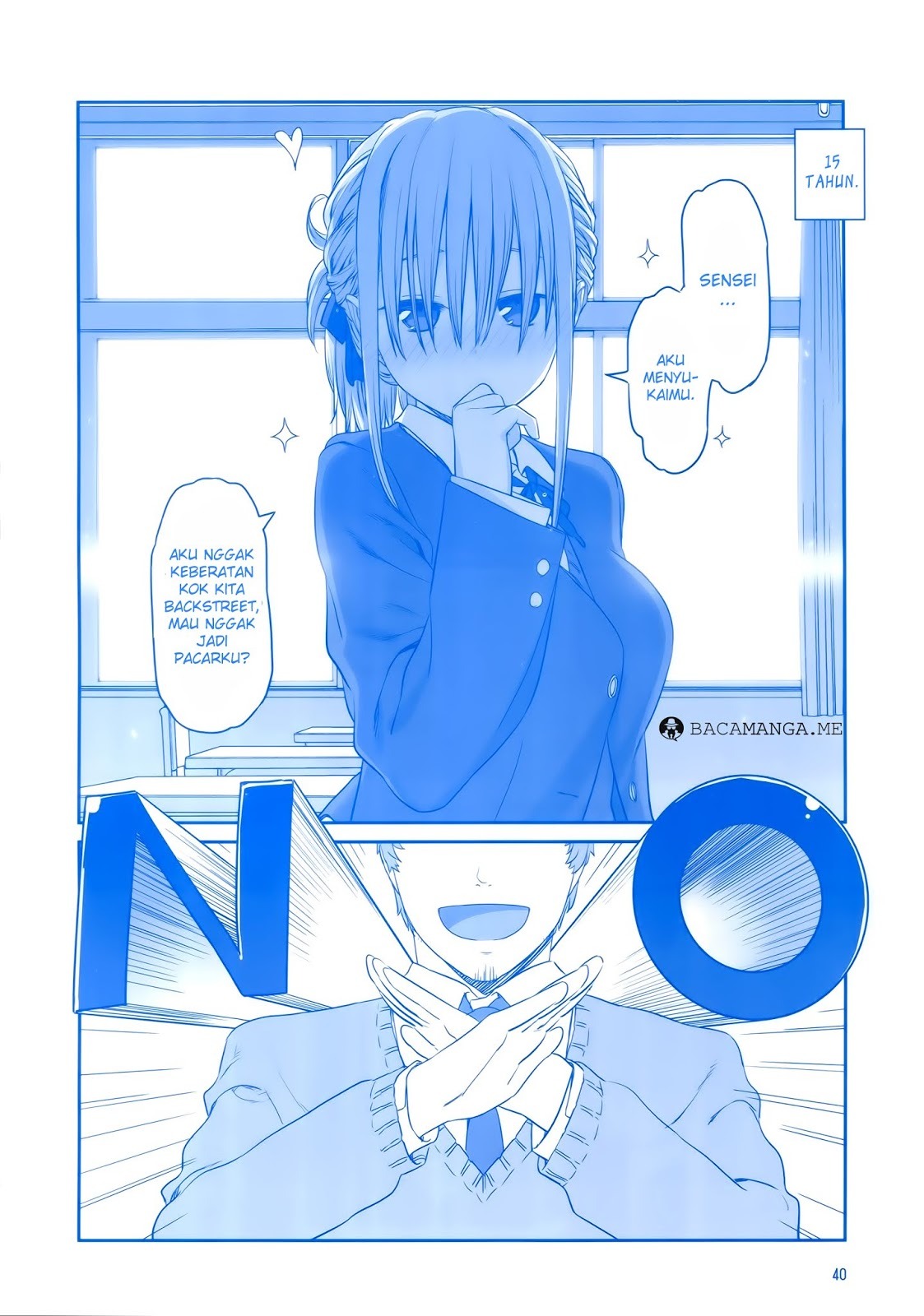 Getsuyoubi no Tawawa (Serialization) chapter 4 halaman 39