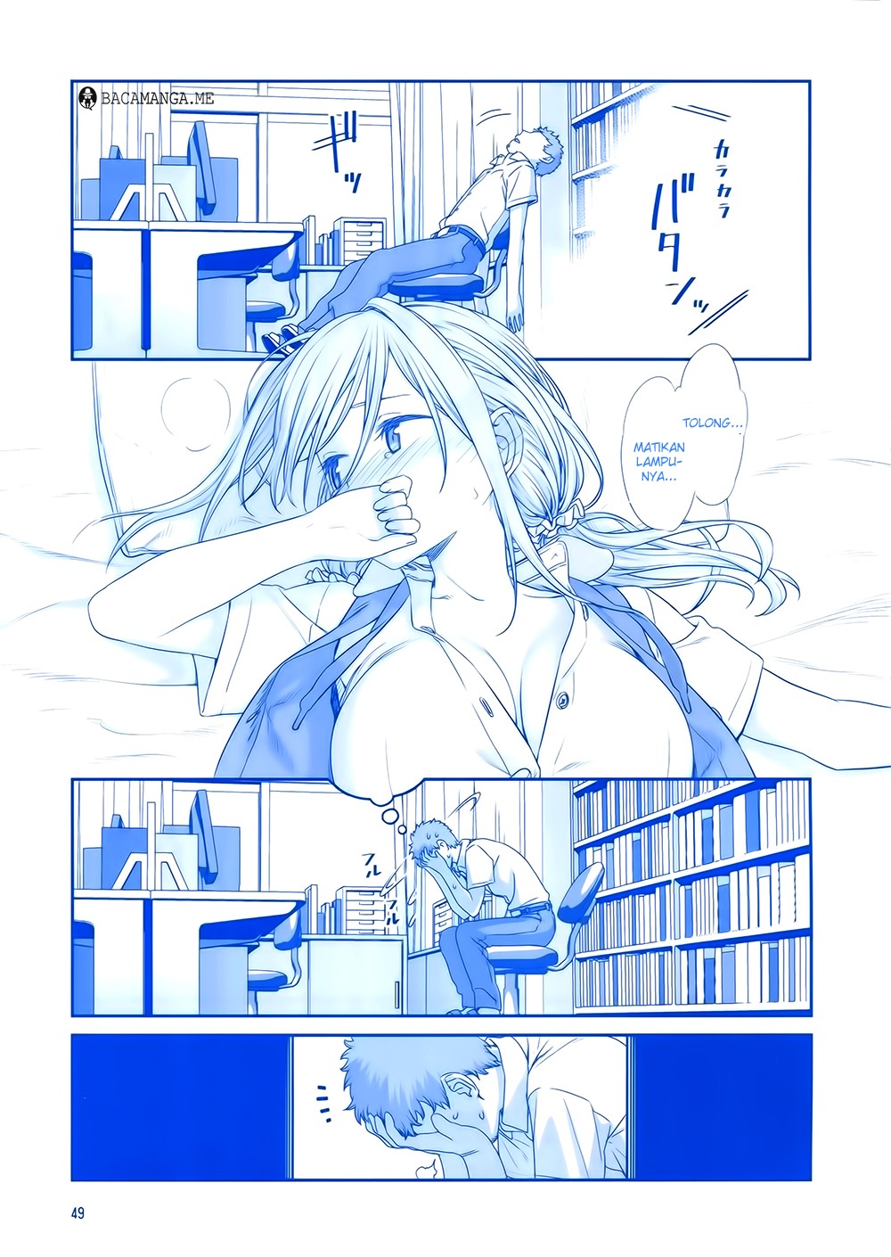 Getsuyoubi no Tawawa (Serialization) chapter 4 halaman 48