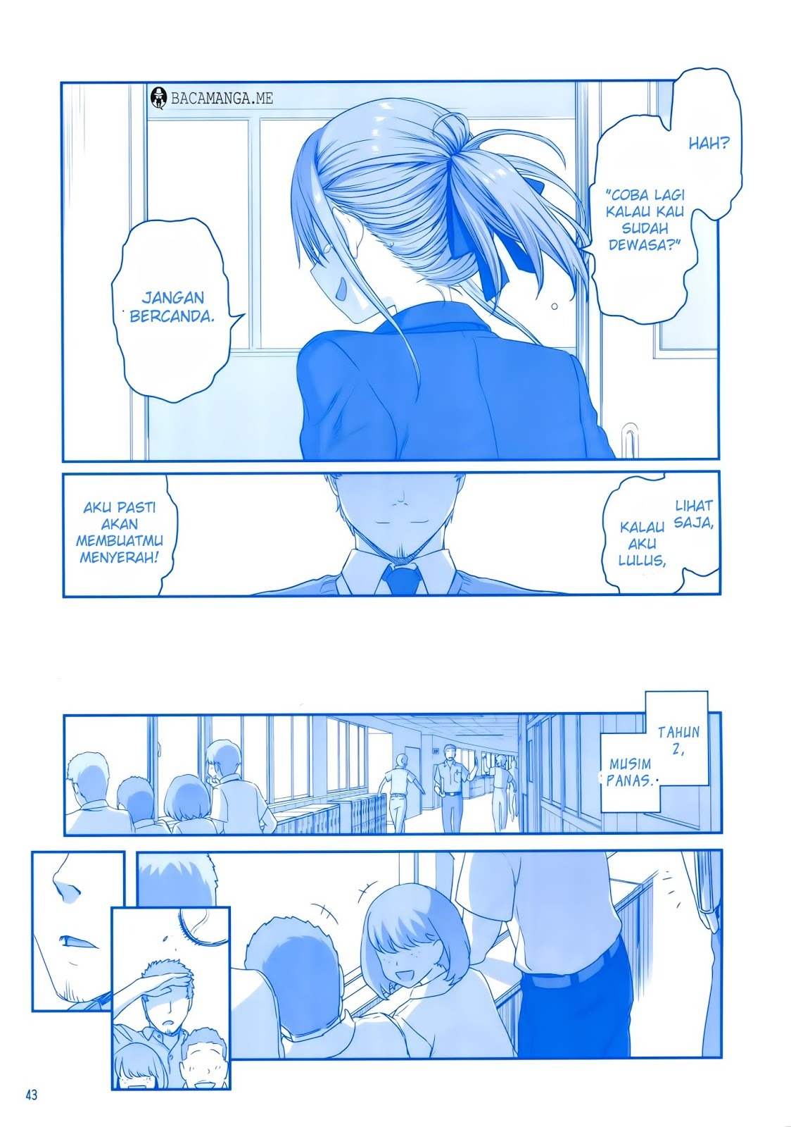 Getsuyoubi no Tawawa (Serialization) chapter 4 halaman 42