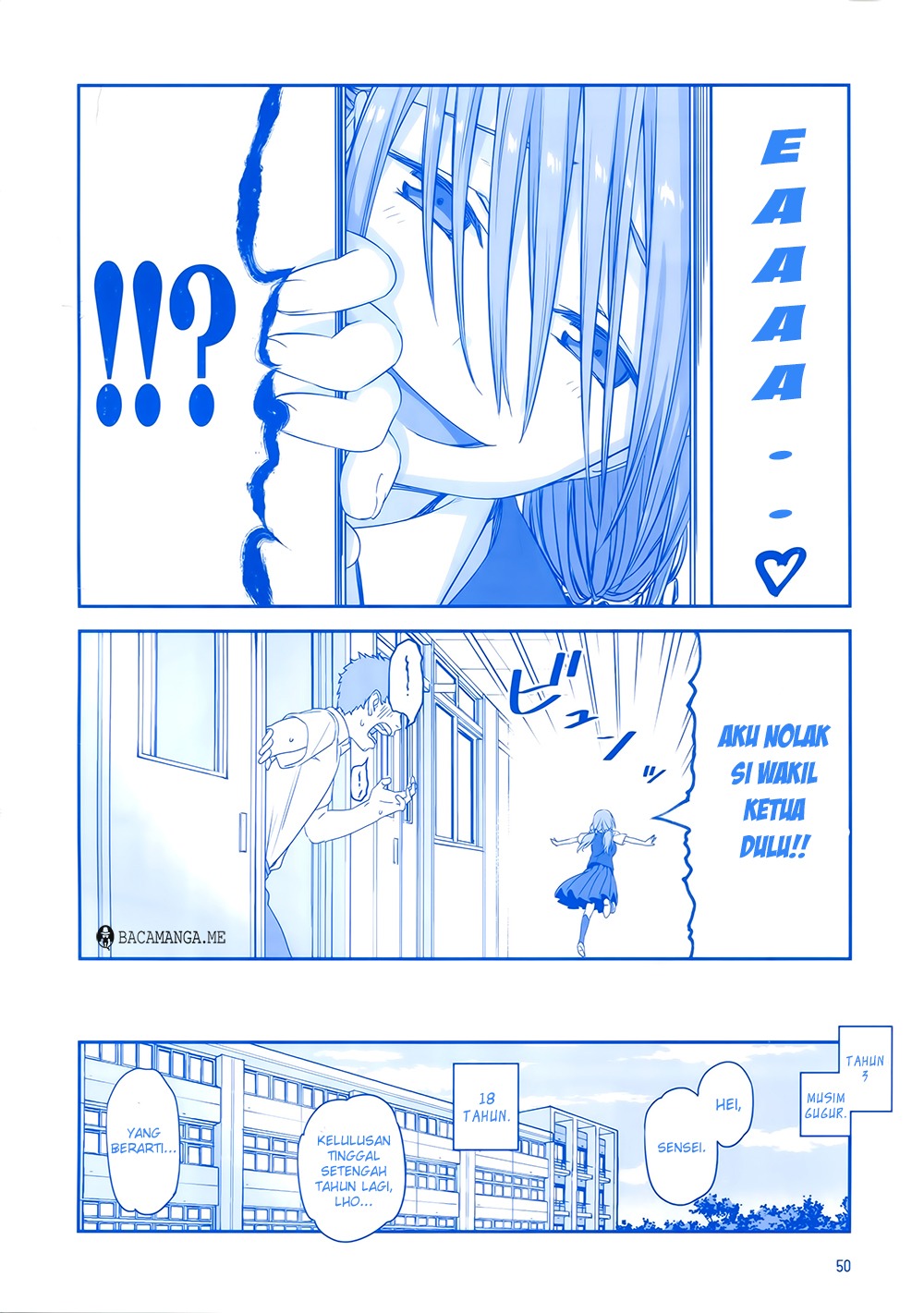 Getsuyoubi no Tawawa (Serialization) chapter 4 halaman 49