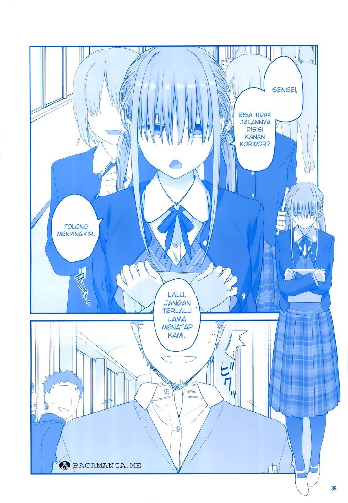 Getsuyoubi no Tawawa (Serialization) chapter 4 halaman 37