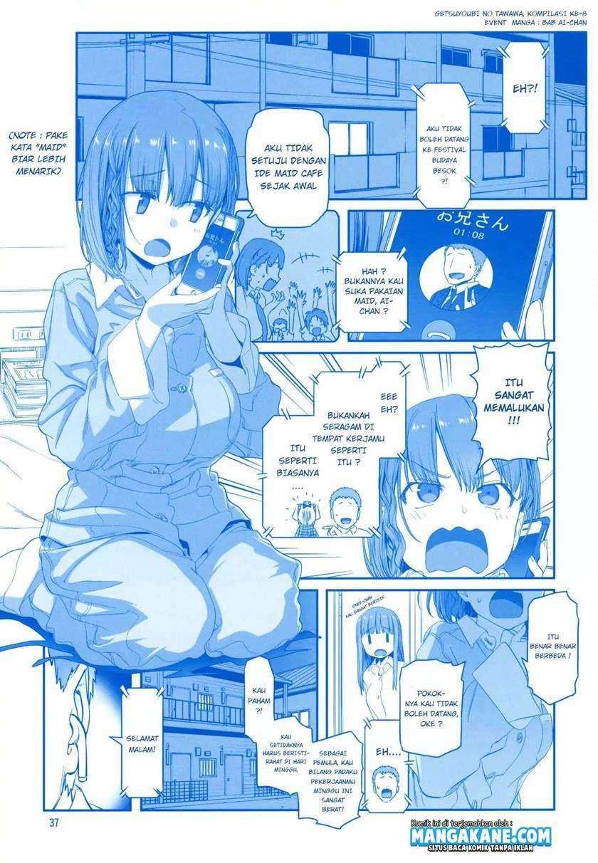 Getsuyoubi no Tawawa (Serialization) chapter 8 halaman 37