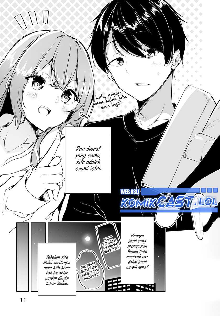 Danshi dato Omotteita Osananajimi to no Shinkon Seikatsu ga Umakuiki sugiru Kudan ni Tsuite Chapter 01.1