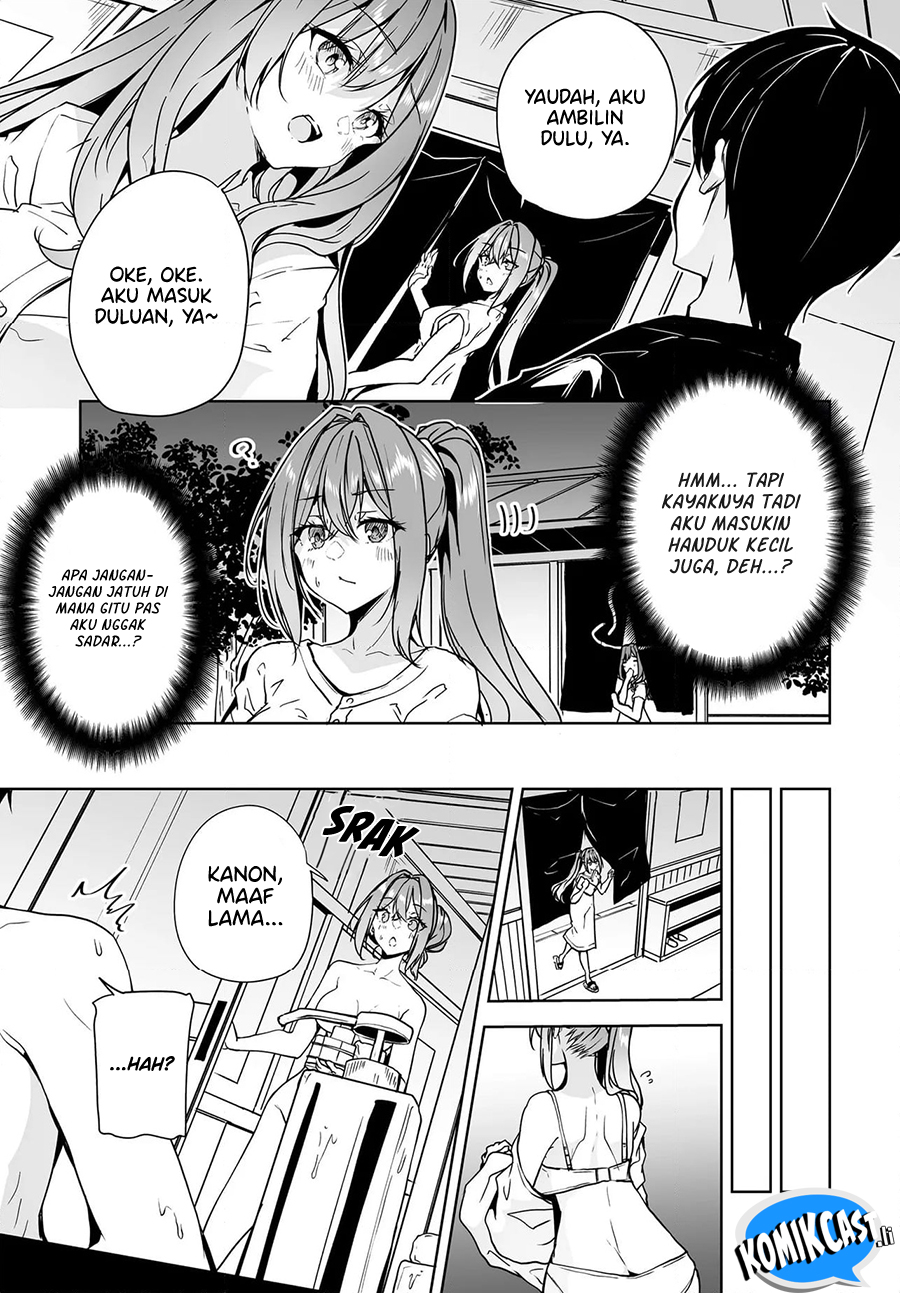 Danshi dato Omotteita Osananajimi to no Shinkon Seikatsu ga Umakuiki sugiru Kudan ni Tsuite chapter 19 halaman 4