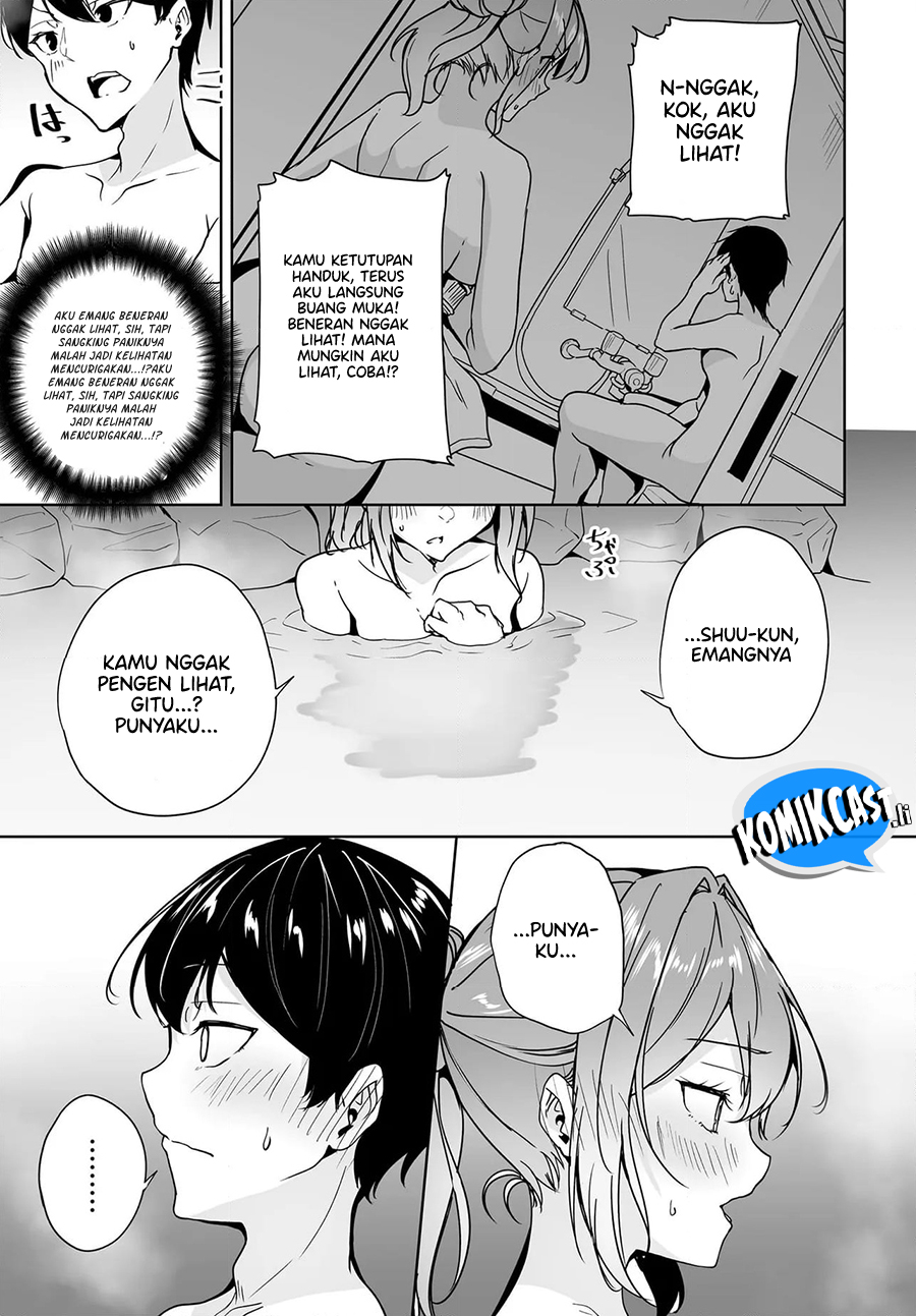 Danshi dato Omotteita Osananajimi to no Shinkon Seikatsu ga Umakuiki sugiru Kudan ni Tsuite chapter 19 halaman 12