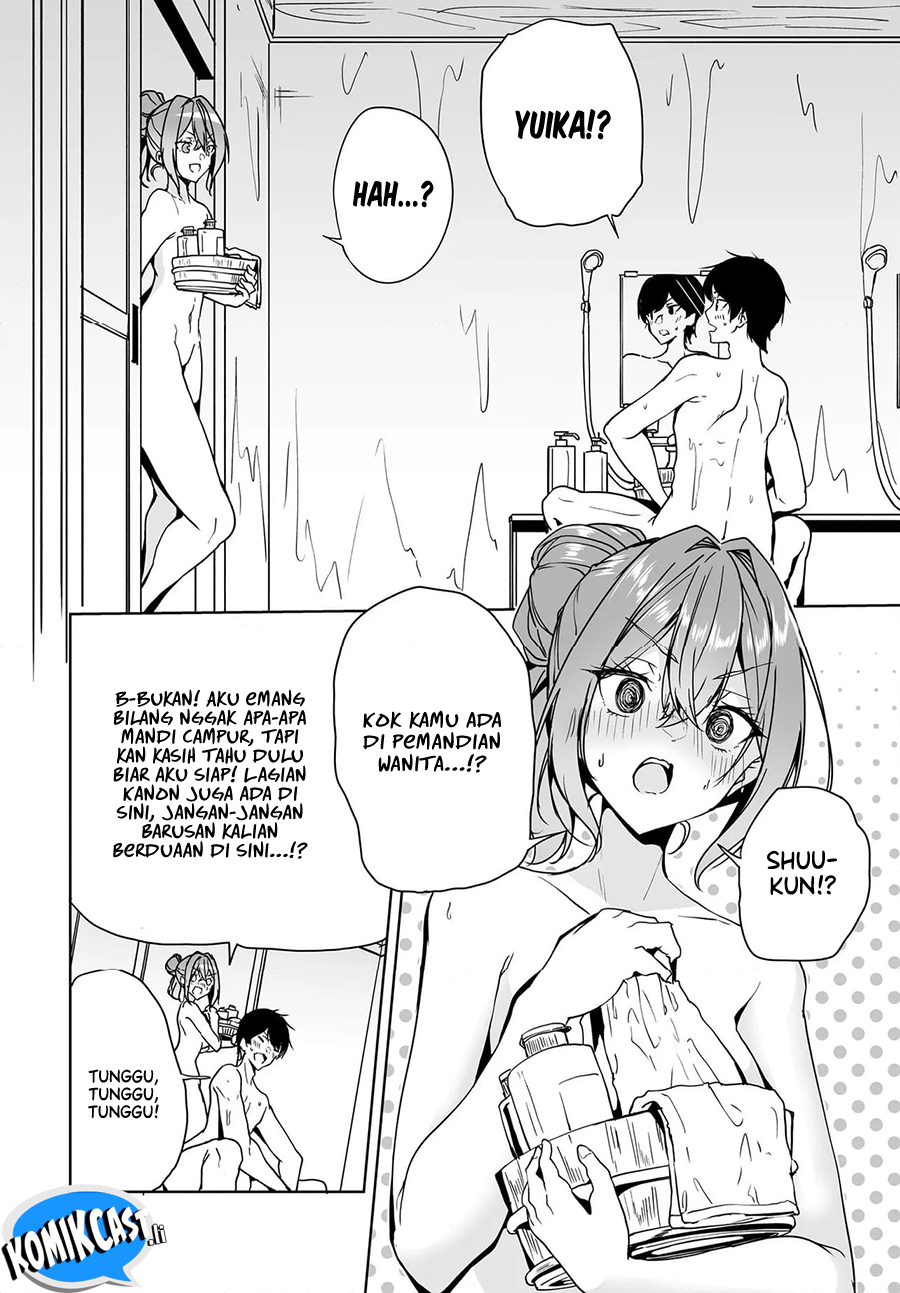 Danshi dato Omotteita Osananajimi to no Shinkon Seikatsu ga Umakuiki sugiru Kudan ni Tsuite chapter 19 halaman 5