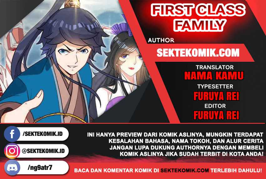 First Class Family Chapter 182