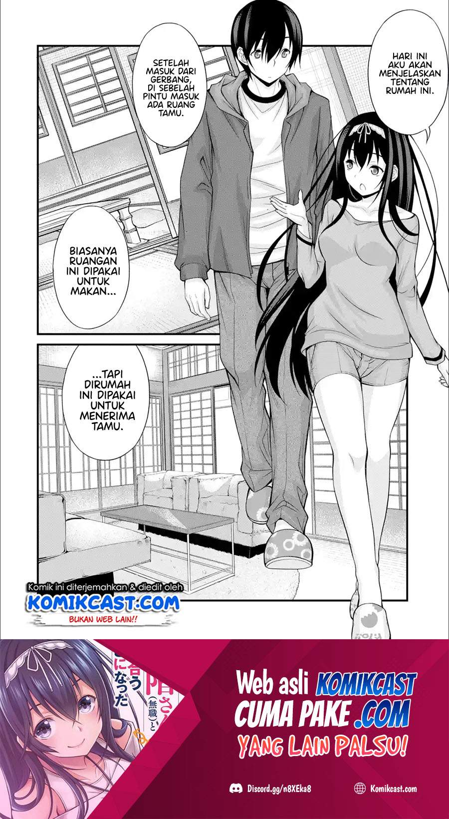 Kirei na Kurokami no Takashina-san (Mushoku) to Tsukiau Koto ni Natta Chapter 02.3