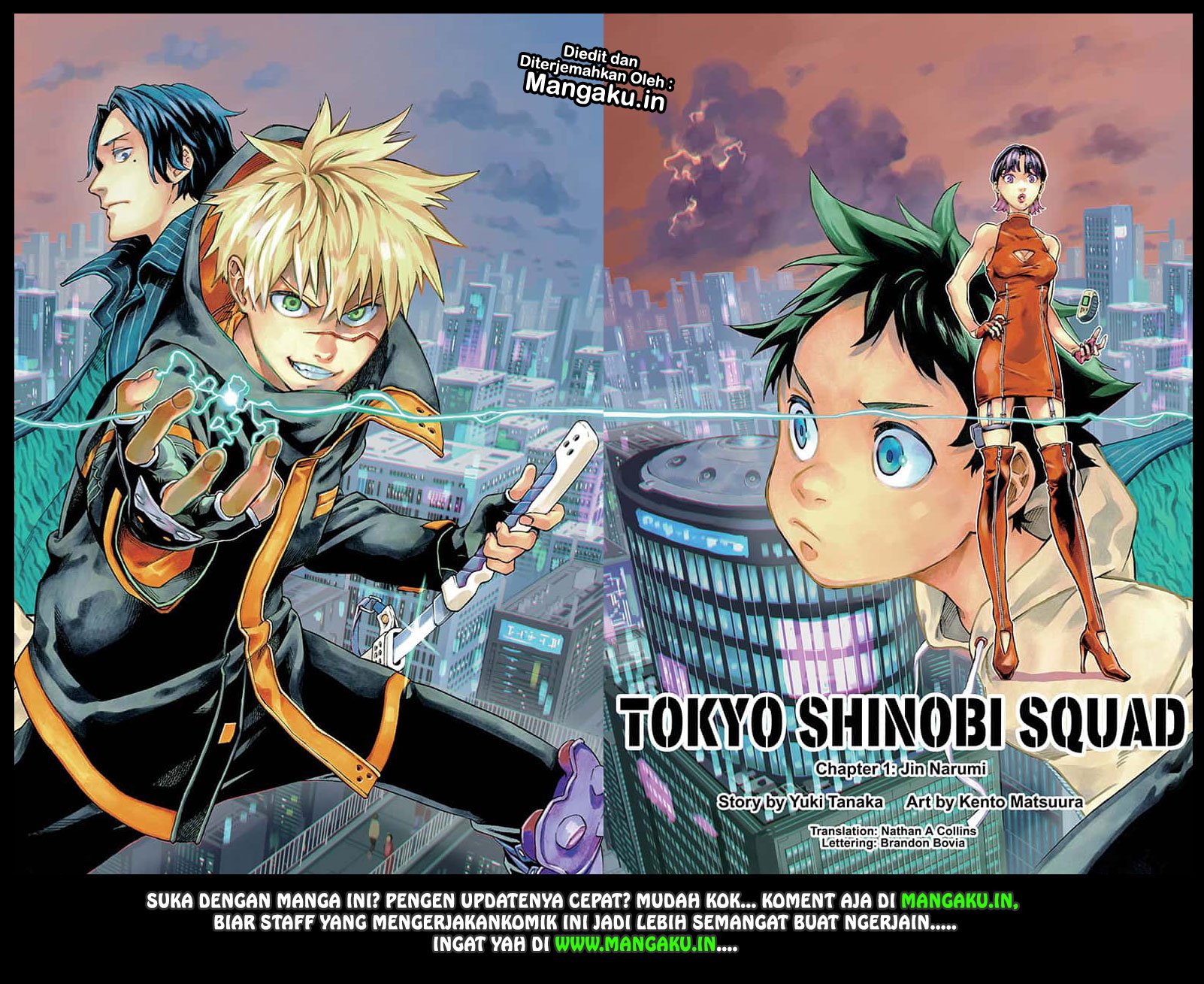 Tokyo Shinobi Squad Chapter 01.1