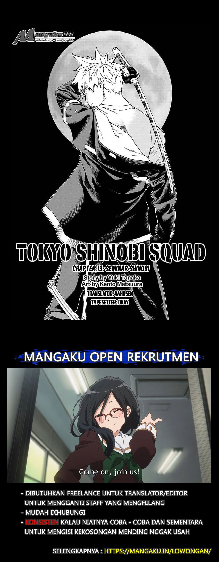 Tokyo Shinobi Squad Chapter 13