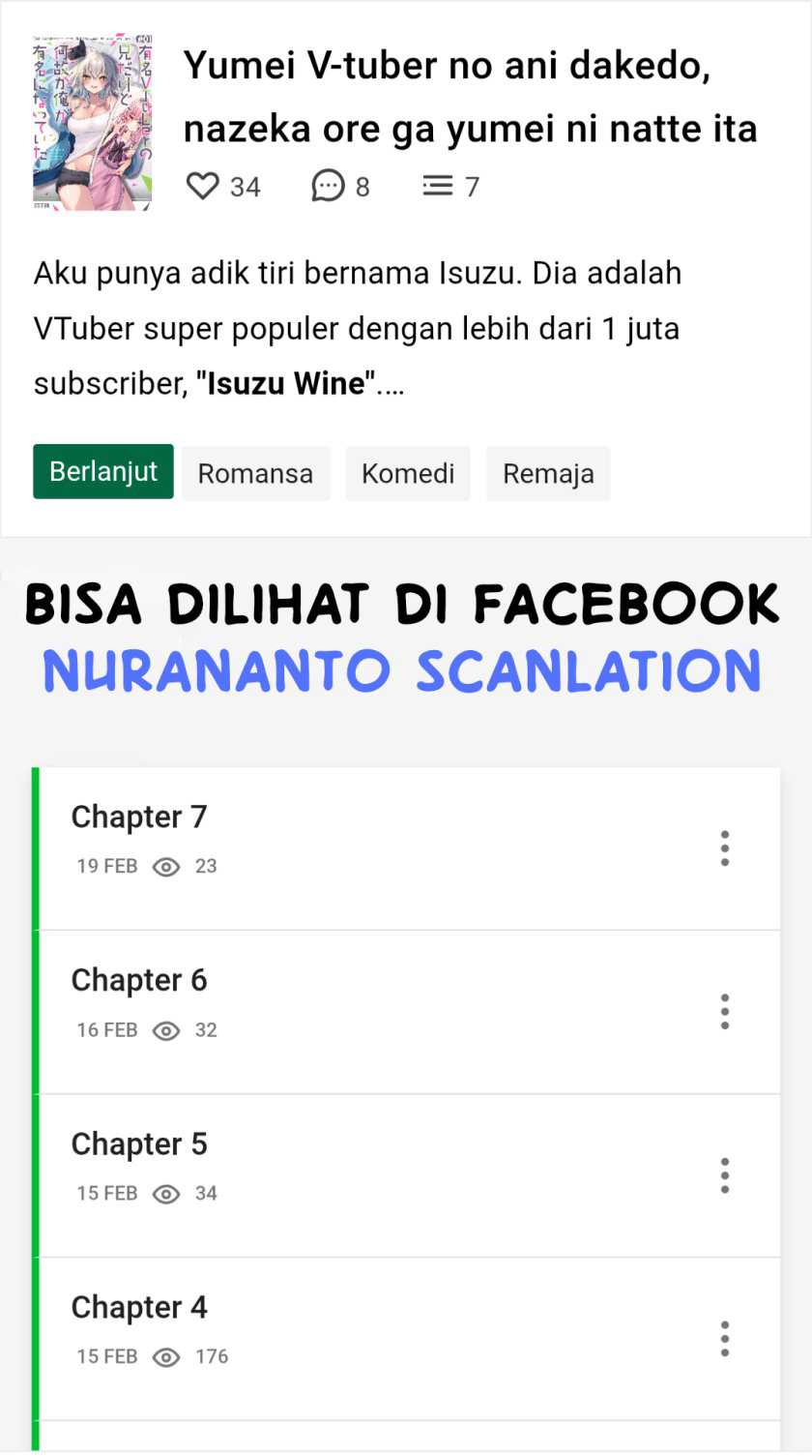 Yuumei VTuber no Ani Dakedo, Nazeka Ore ga Yuumei ni Natteita Chapter 03