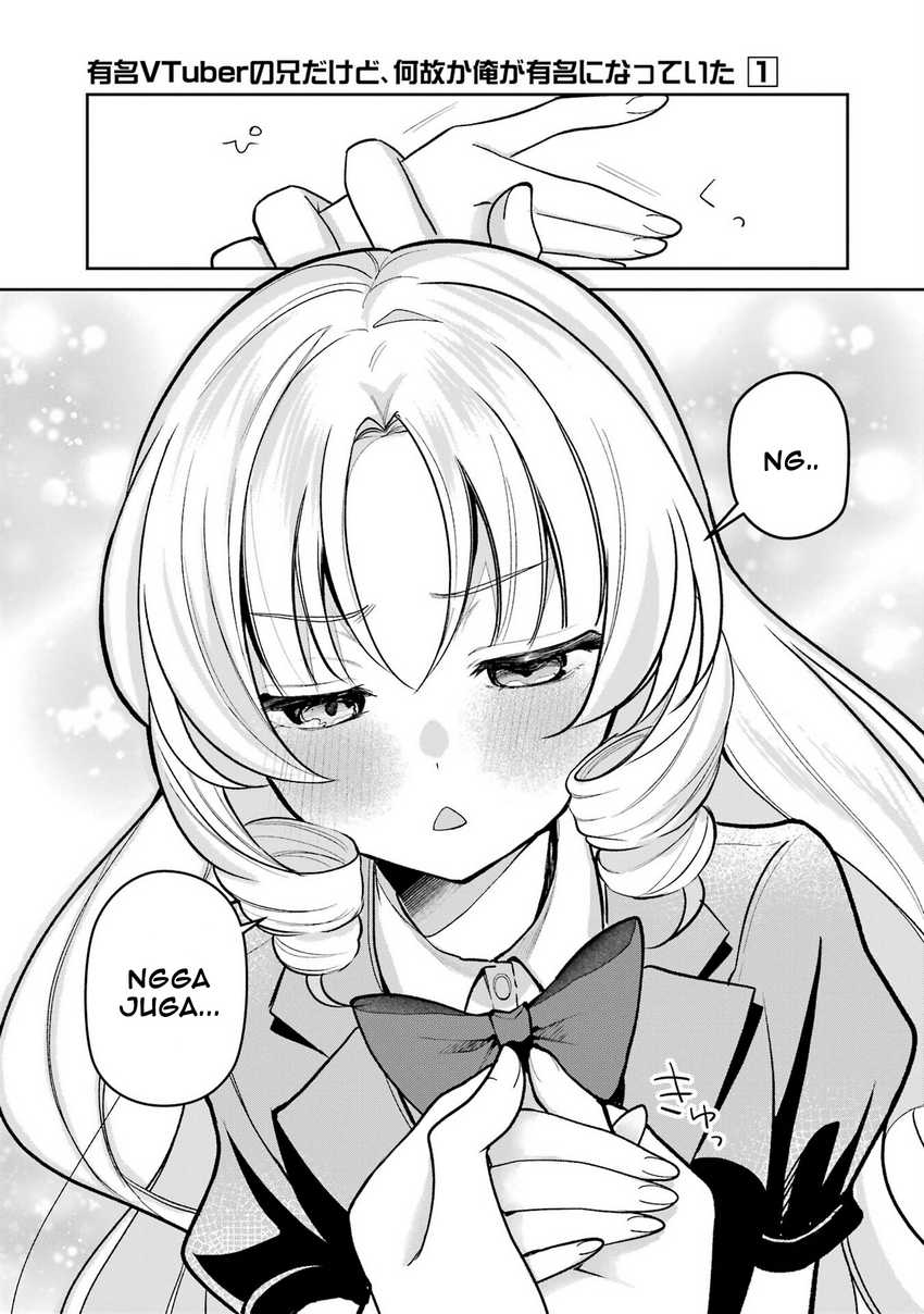 Yuumei VTuber no Ani Dakedo, Nazeka Ore ga Yuumei ni Natteita Chapter 05