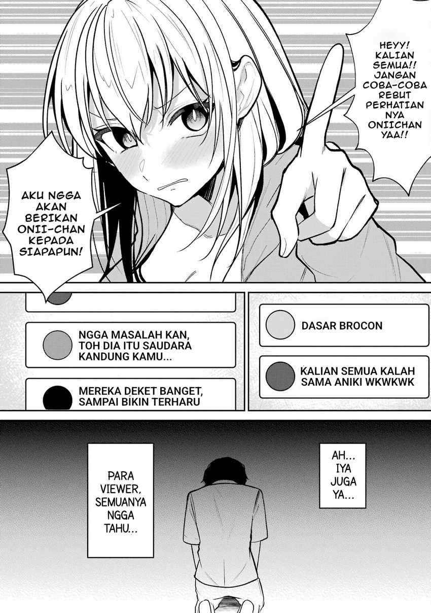 Yuumei VTuber no Ani Dakedo, Nazeka Ore ga Yuumei ni Natteita Chapter 06
