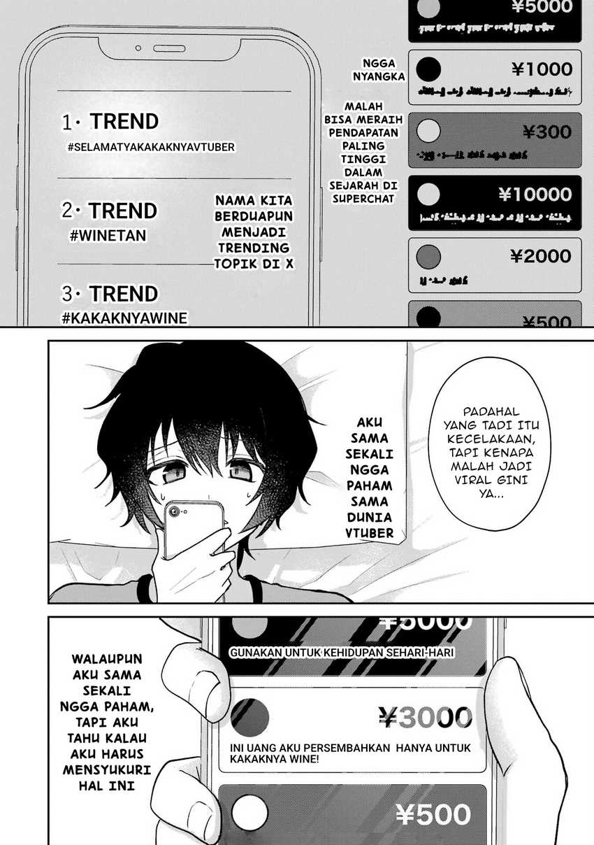Yuumei VTuber no Ani Dakedo, Nazeka Ore ga Yuumei ni Natteita Chapter 07