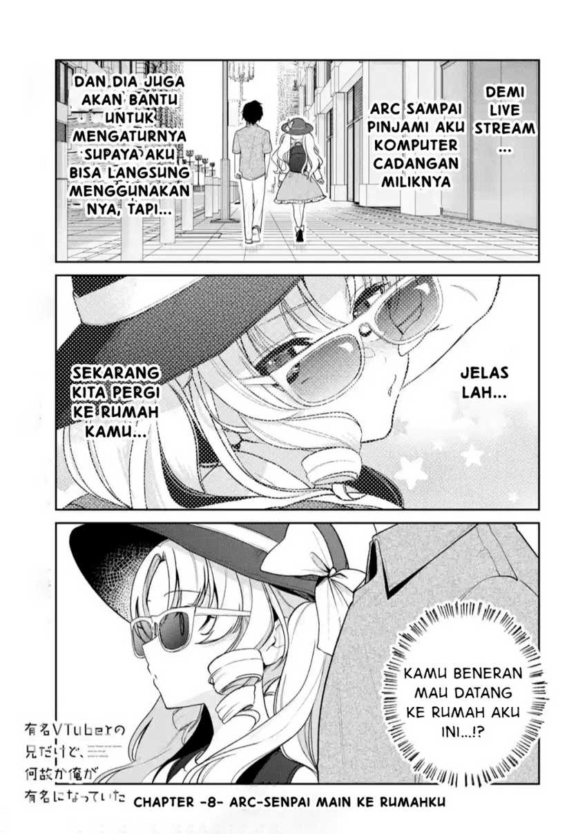Yuumei VTuber no Ani Dakedo, Nazeka Ore ga Yuumei ni Natteita Chapter 08