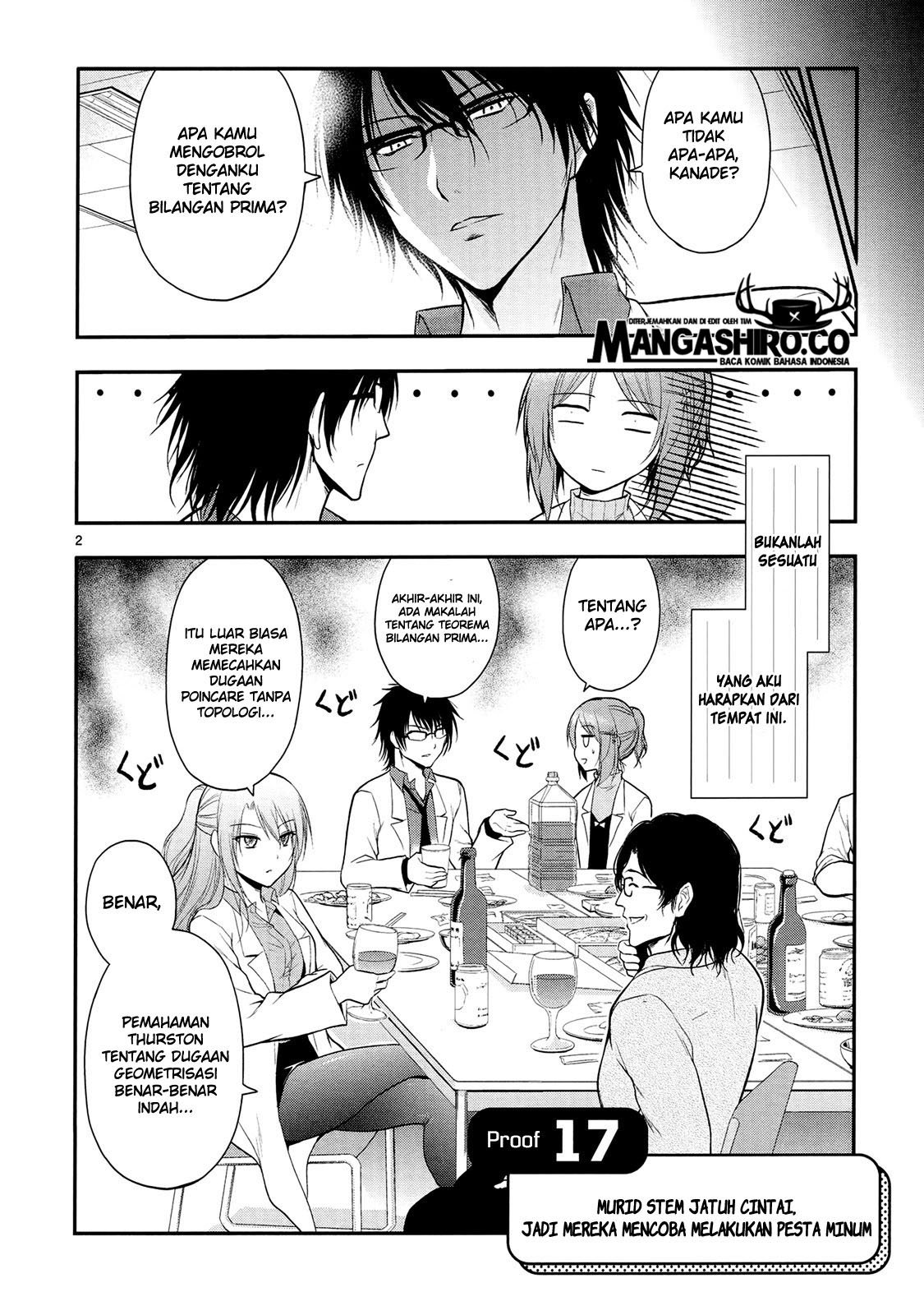 Rikei ga Koi ni Ochita no de Shoumei shitemita. Chapter 17