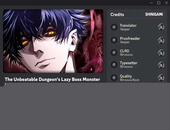 The Unbeatable Dungeon’s Lazy Boss Chapter 73