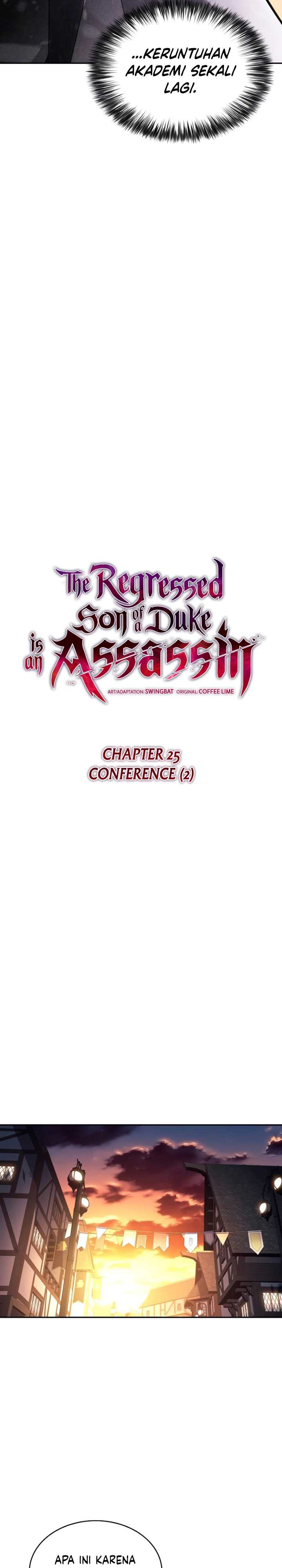 The Regressed Son Of A Duke Is An Assassin Chapter 25