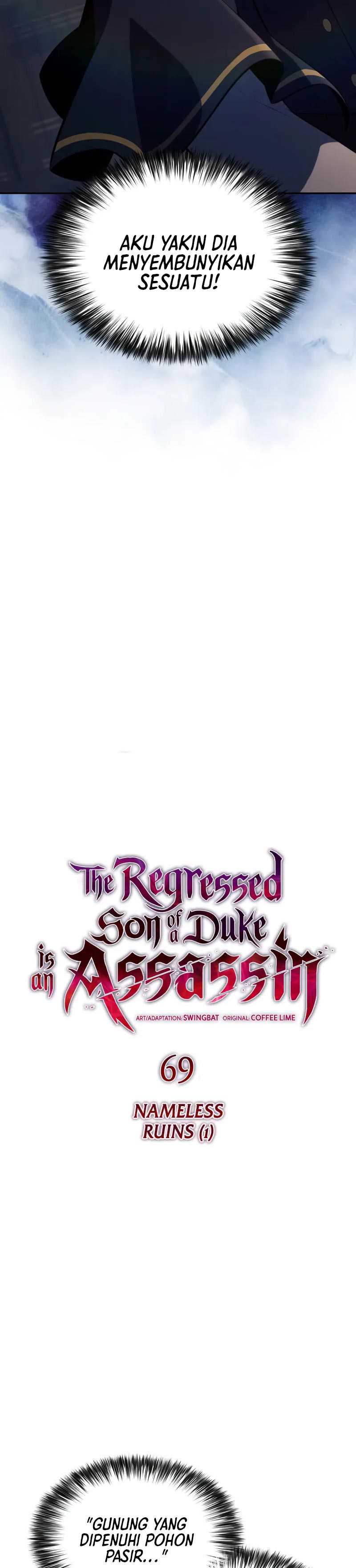 The Regressed Son Of A Duke Is An Assassin Chapter 69