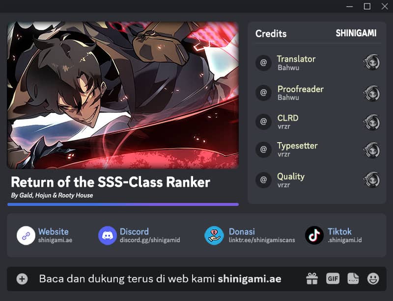 Return of the SSS-Class Ranker Chapter 121