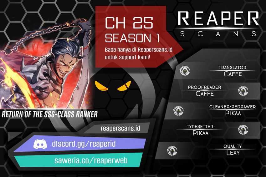 Return of the SSS-Class Ranker Chapter 25