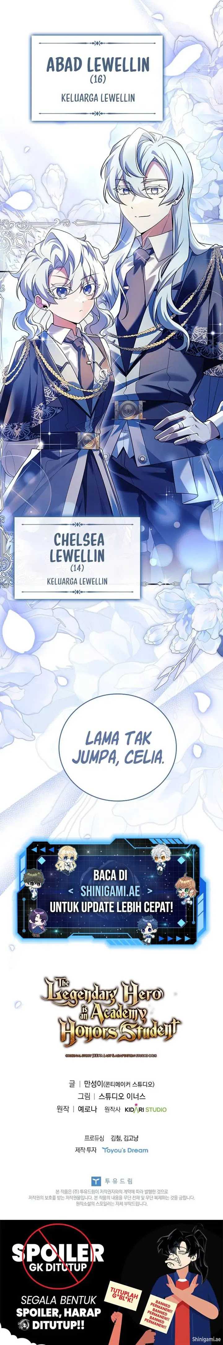 The Legendary Hero Is An Academy Honors Student Chapter 03