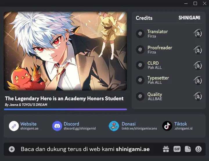 The Legendary Hero Is An Academy Honors Student Chapter 05