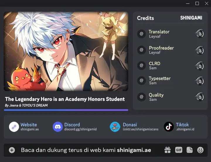 The Legendary Hero Is An Academy Honors Student Chapter 06