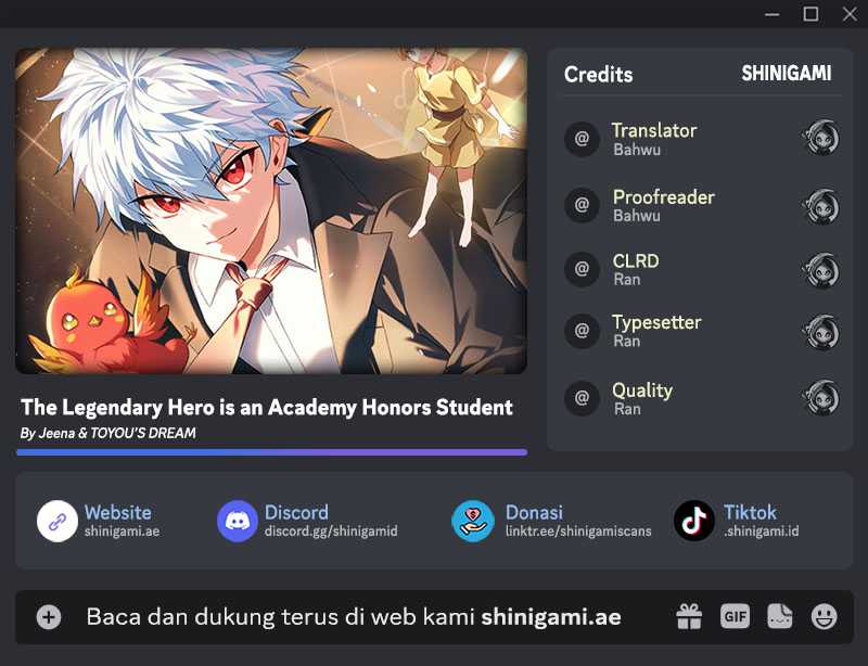 The Legendary Hero Is An Academy Honors Student Chapter 24