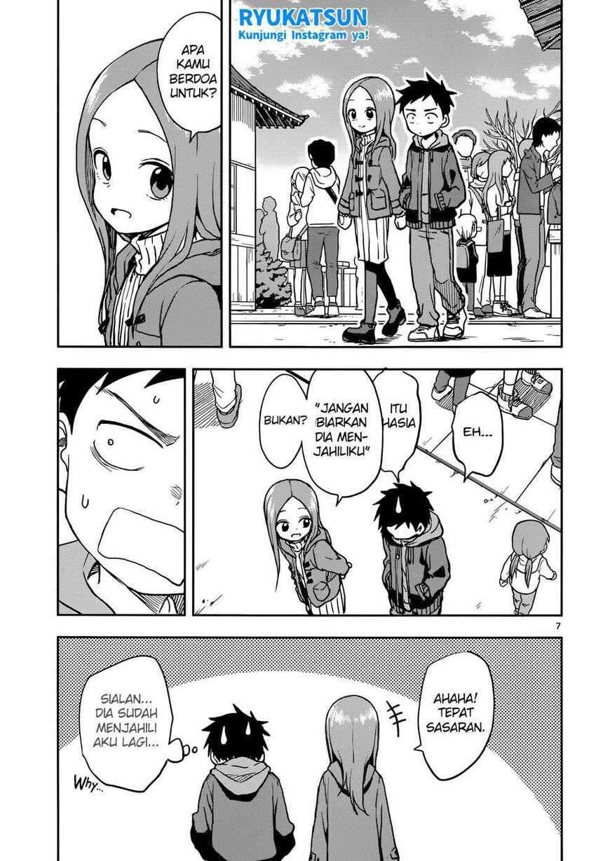 Karakai Jouzu no Takagi-san Chapter 116