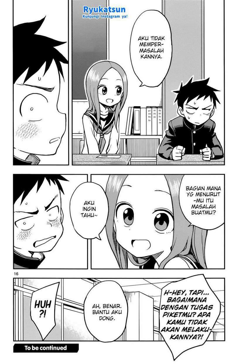 Karakai Jouzu no Takagi-san Chapter 117