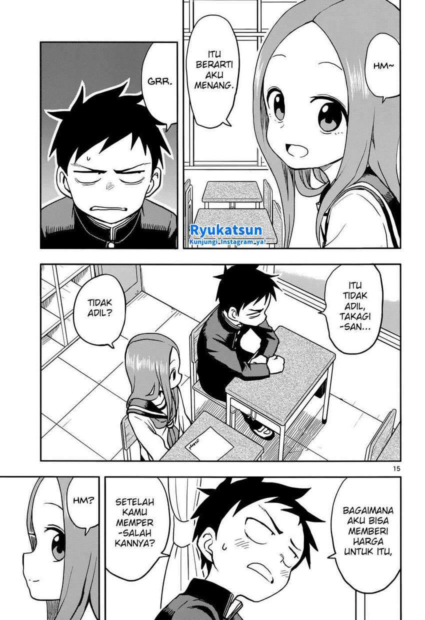 Karakai Jouzu no Takagi-san Chapter 117