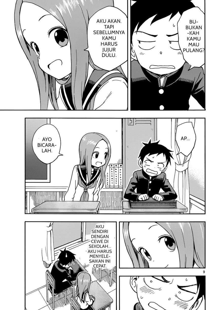 Karakai Jouzu no Takagi-san Chapter 81