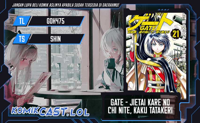 Gate &#8211; Jietai Kare no Chi nite, Kaku Tatakeri Chapter 129