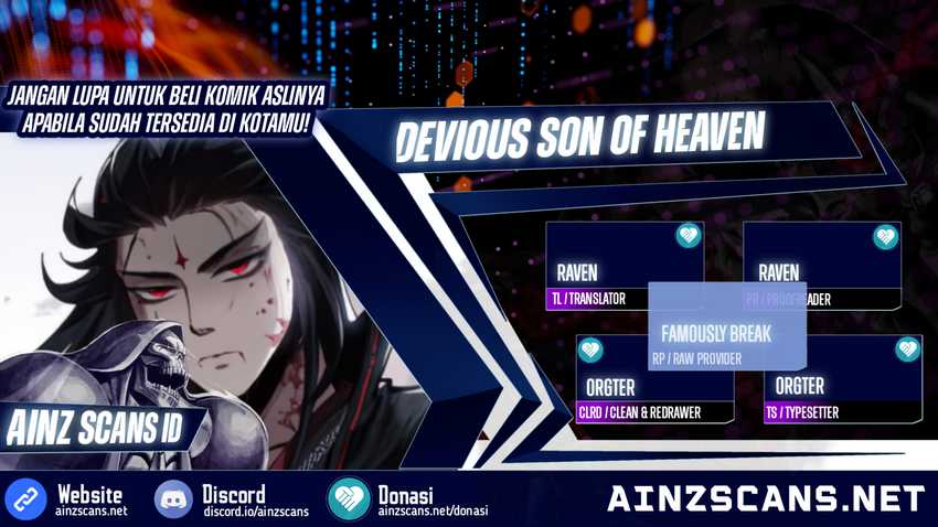 Devious Son Of Heaven Chapter 61