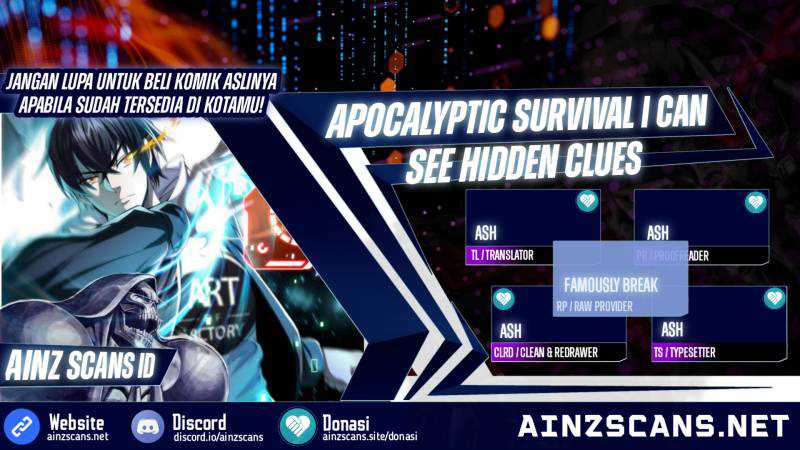 Surviving in the Apocalypse: I Can See Hidden Clues Chapter 15