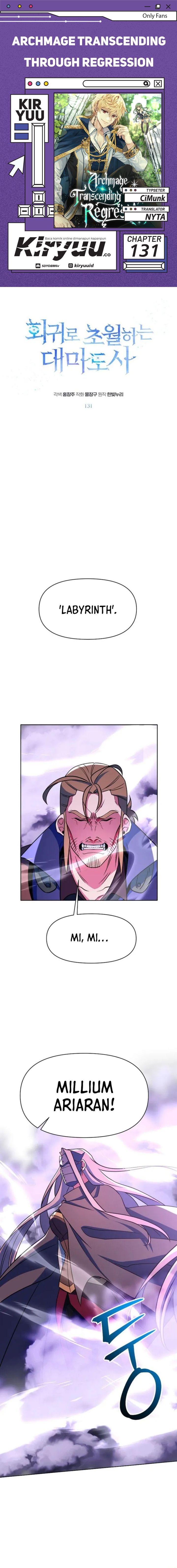 Archmage Transcending Through Regression Chapter 131